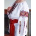 Embroidered blouse "Golden Peaks"